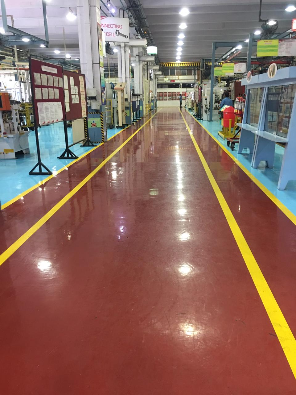 Industrial Epoxy Flooring Project